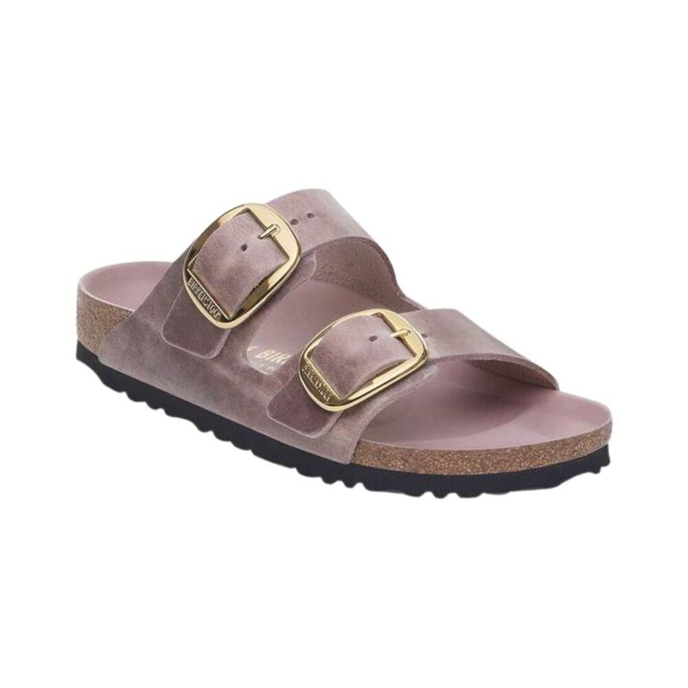 Birkenstock Arizona Big Buckle Leather Sandal, Purple